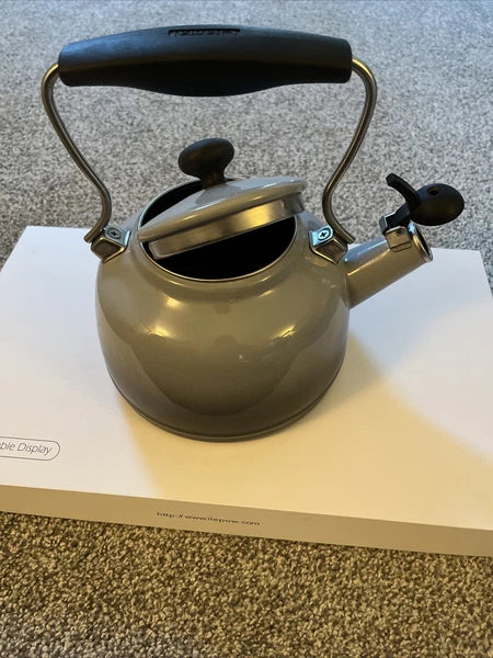 Blue Chantal Enameled Teapot Kettle Preowned