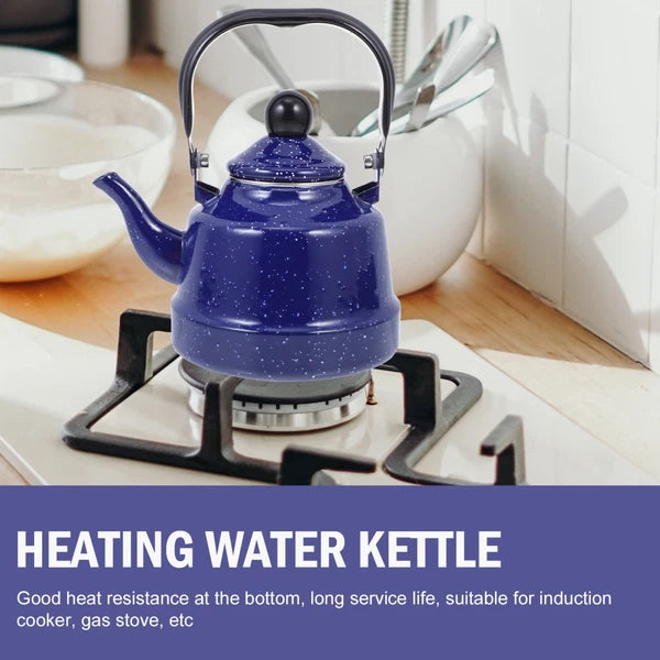 Cooking Kettle Stove Top Office Vintage Floral Pattern Teapot Water