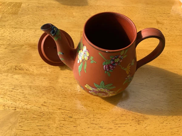 Antique Rare Wedgwood Pottery Rosso Antico Tea /Coffee Pot/Mug UK Xmas gift idea