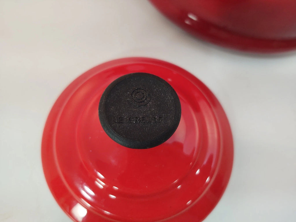 Le Creuset Cerise Red Metal/Enamel Kettle