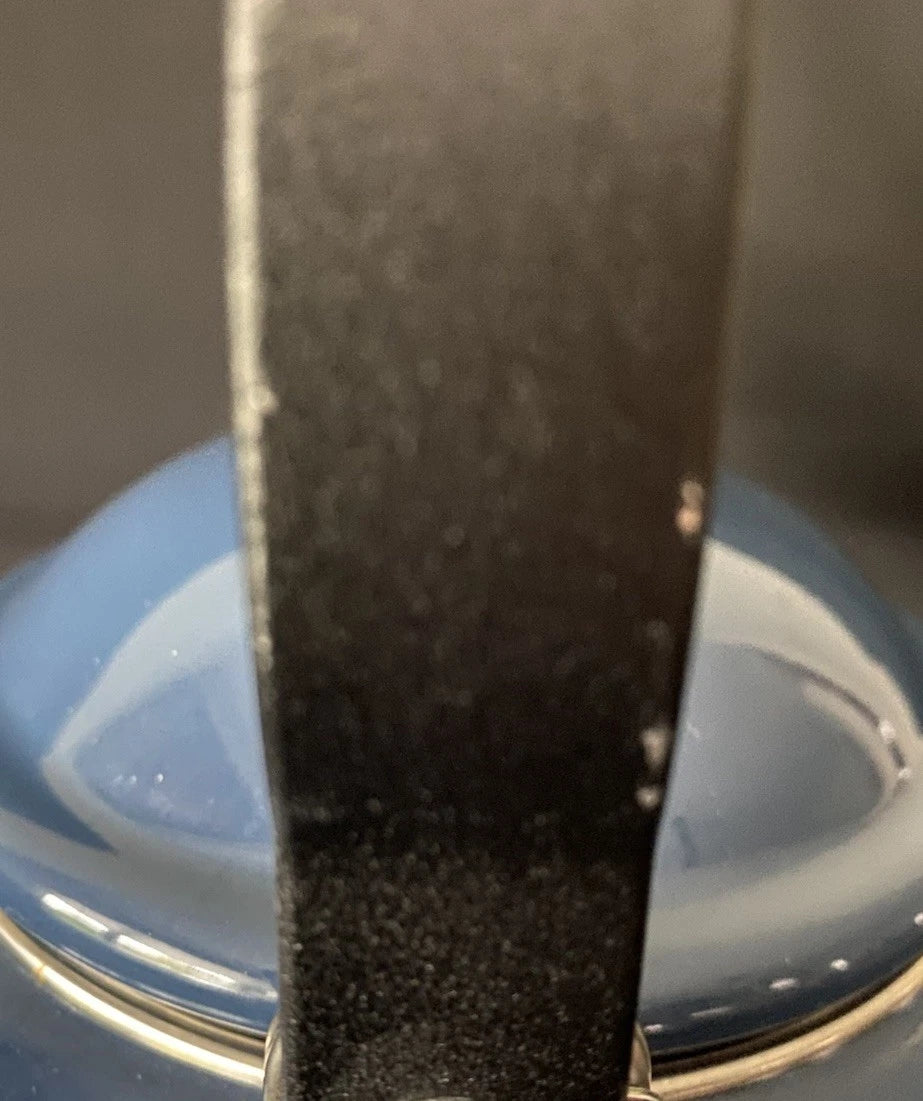 Le Creuset Blue Enamel On Metal Tea Kettle