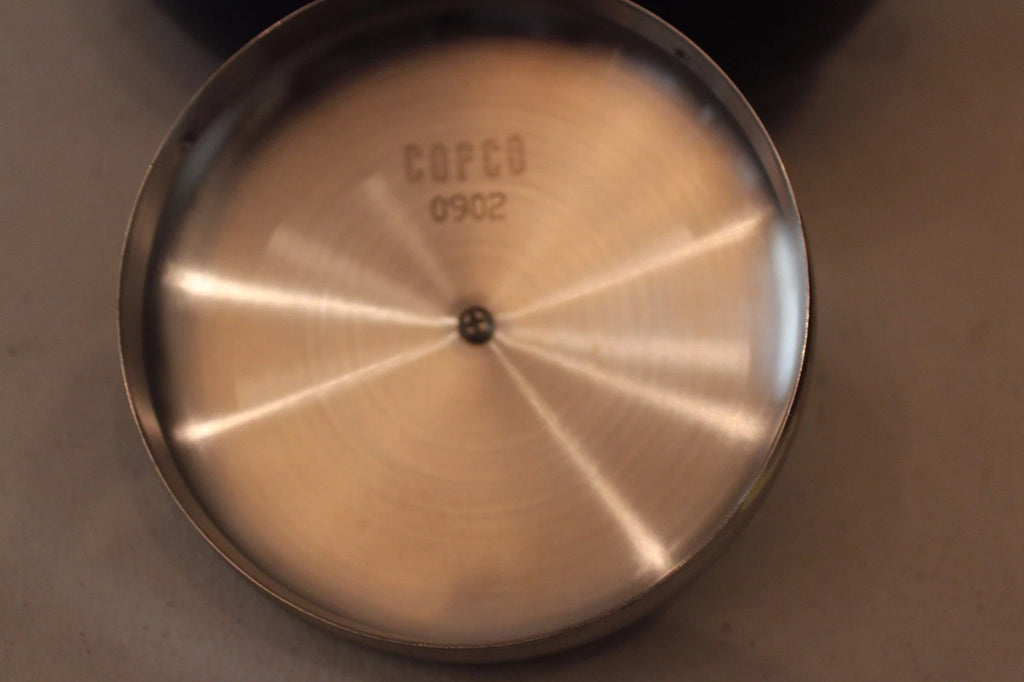 COPCO Blue Enamel Metal Whistling Teapot L#1544