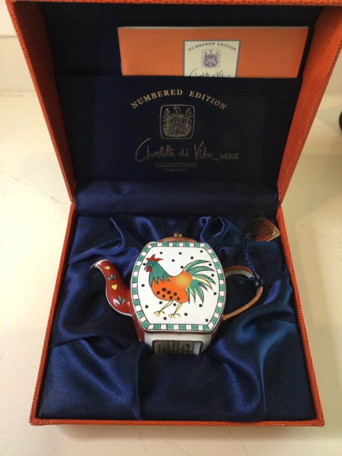 CHARLOTTE DI VITA CHICKEN TEAPOT