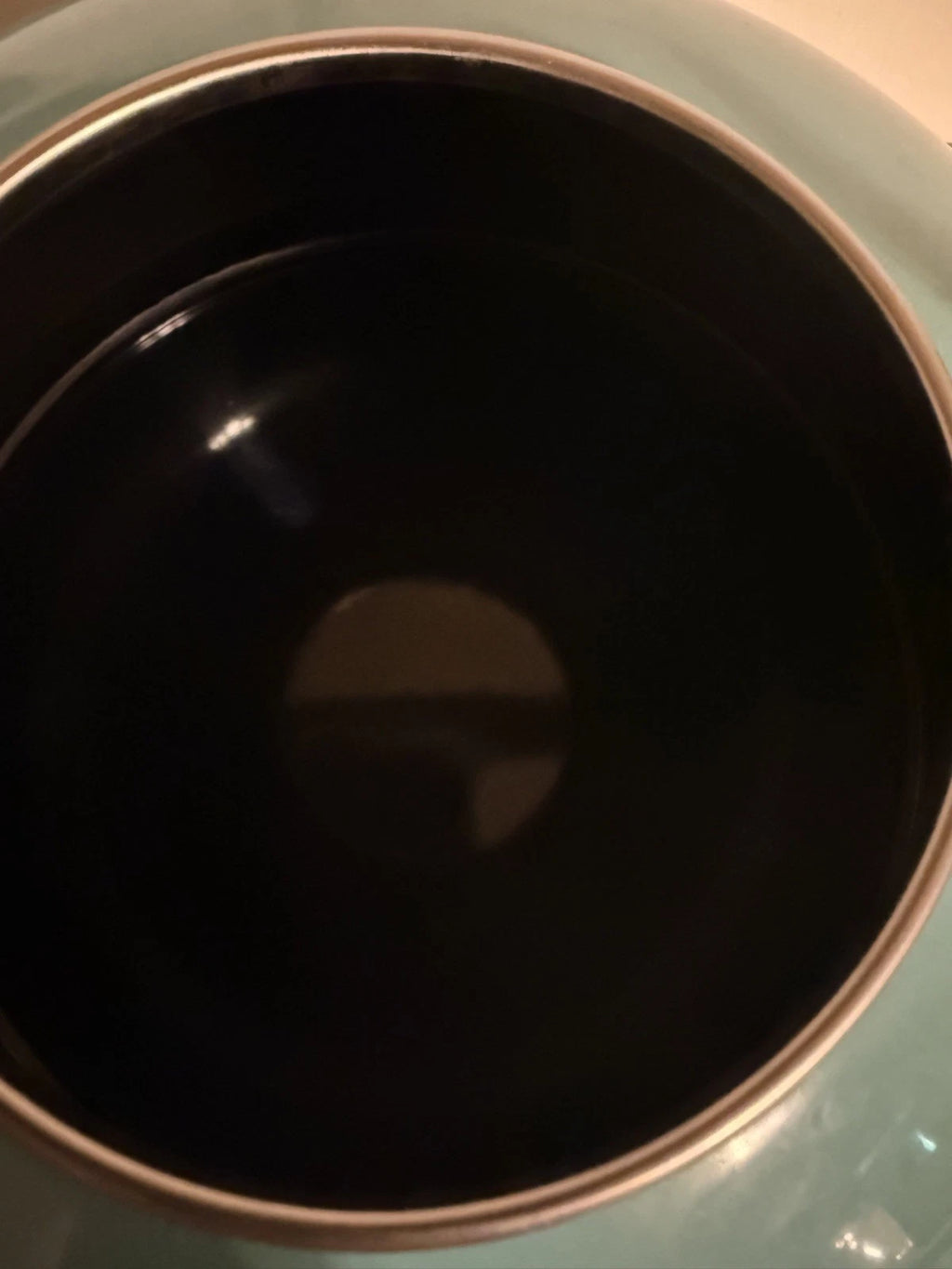 CHANTAL Whistling Tea KETTLE 2 Quart Turquoise Aqua Black On Silver