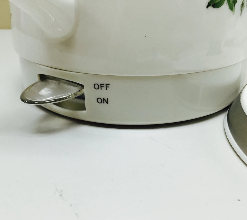 Electirc Ceramic Kettle Electric Ceramic Teapot Rose Ceramic Kettle Electric