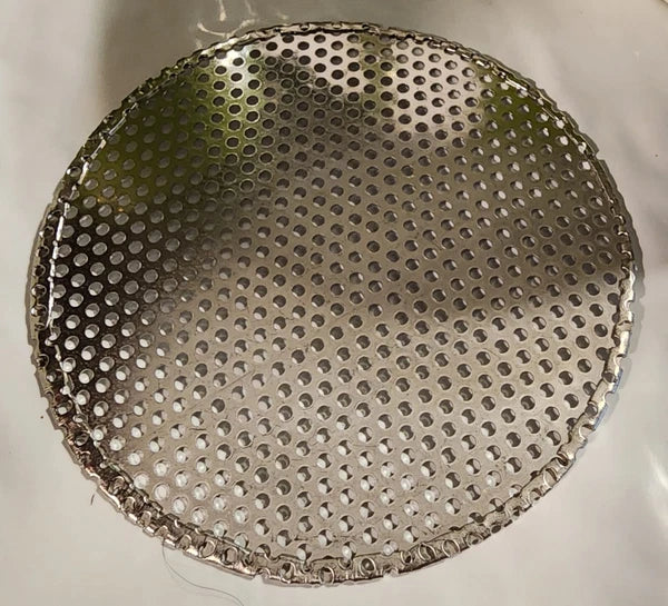 Green Heavy Enamel Tea Pot with Top Pot, Lid and Strainer~avacado color