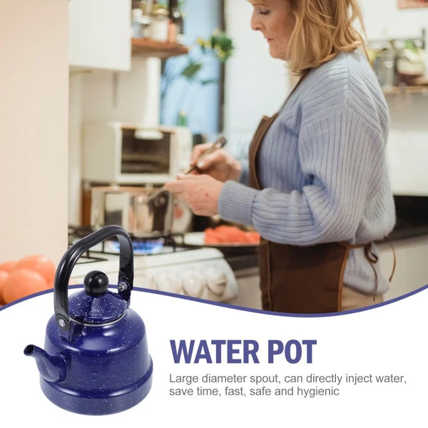 Kettle Retro Water Pot Office Unique Tea Vintage Floral Pattern Teapot