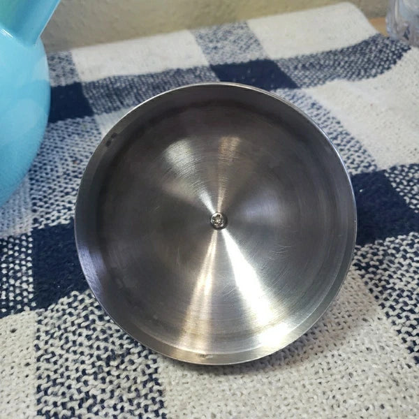 Chantal Whistling Tea Kettle 2 Quart Teapot Blue Aqua Turquoise Enamel Stainless