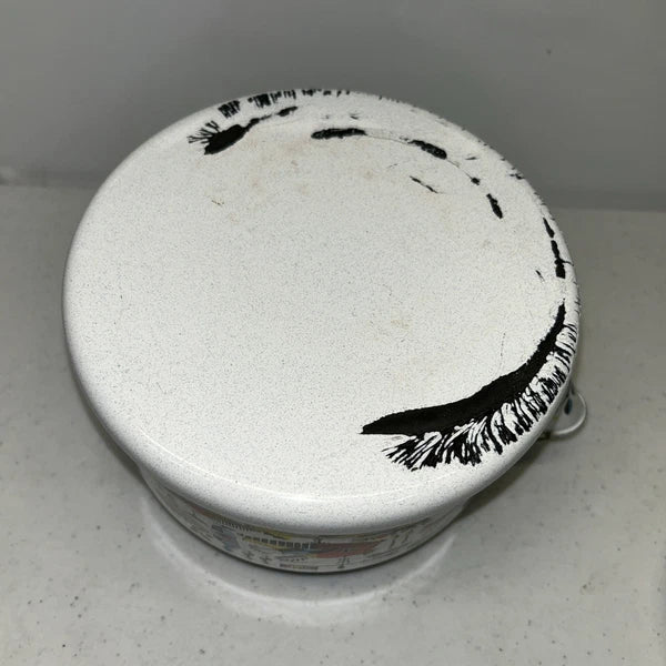 Georges Briard Enamel Ware Tea Kettle Turkey Dinner Pattern