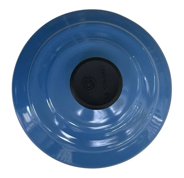 Le Creuset Classic Whistling 1.7 Quart Tea Kettle Enamel-on-Steel Lapis Blue EUC