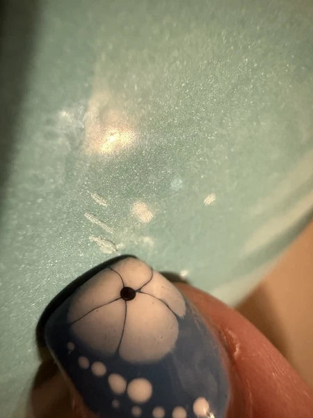 CHANTAL Whistling Tea KETTLE 2 Quart Turquoise Aqua Black On Silver