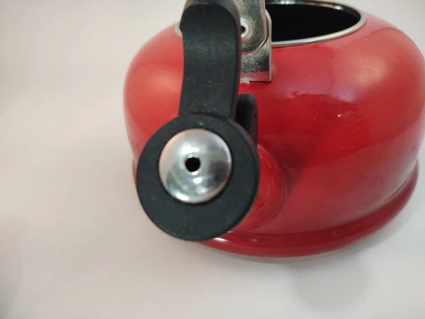 Le Creuset Cerise Red Metal/Enamel Kettle